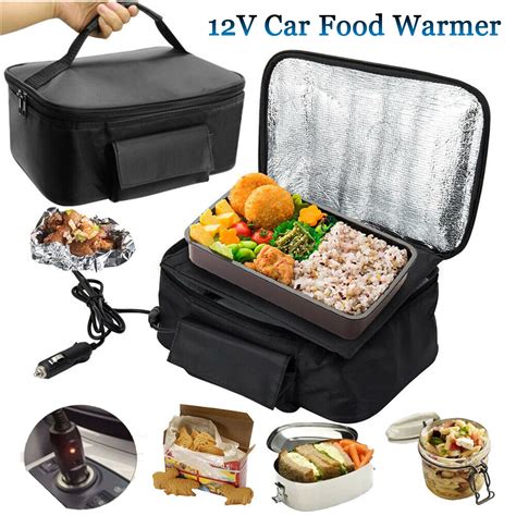 Lelinta Portable Oven And Lunch Warmer Heated Lunch Boxes For Car