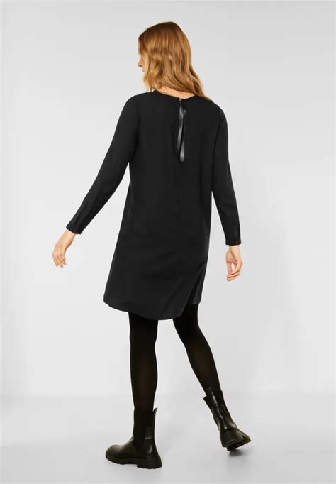 Street One Robe De Style Tunique En Noir Street One