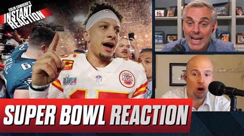 Reaction To Kansas City Chiefs Beating Philadelphia Eagles In Super Bowl 57 Colin Cowherd Nfl