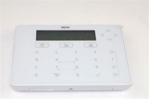 RISCO RPKEL0WT000A Touch Keypad Elegant EBay