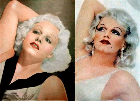 Marilyn S Stunning Interpretation Of Jean Harlow As Photographed By