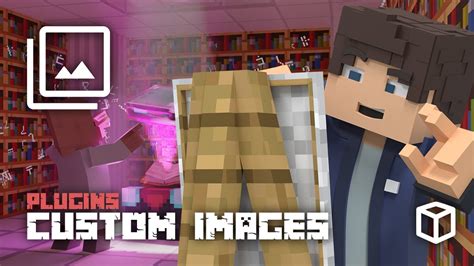 How To Install And Use Custom Images Plugin For Your Minecraft Server Youtube