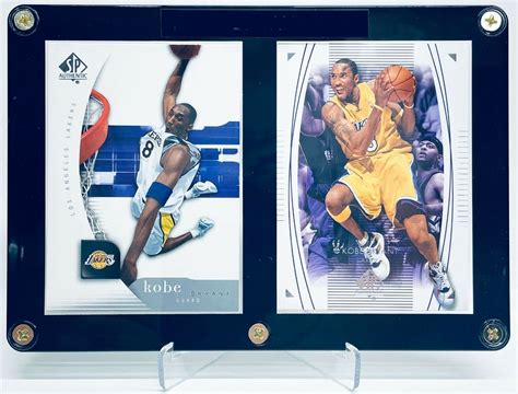 Kobe Bryant Card Plaque Stand Included