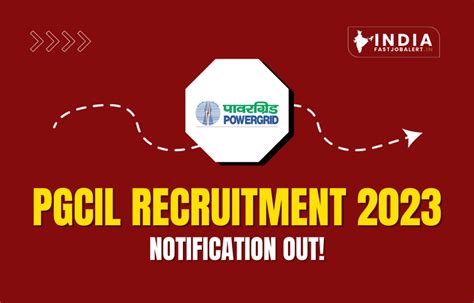 Pgcil Recruitment Junior Technician Trainee Post