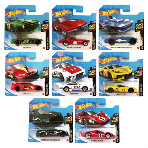 NEW HOT WHEELS 2021 Race Day 1 64 Vehicles Choose Your Favorite 5