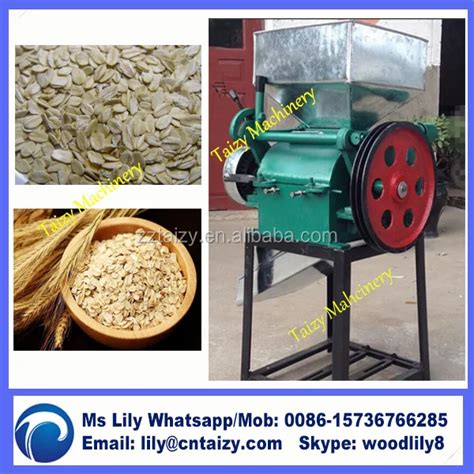 Oat Flakes Machine Corn Flakes Machinery Cereal Flattening Machine Rice