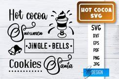 Hot Cocoa SVG Bundle Hot Chocolate SVG Mug SVG Designs