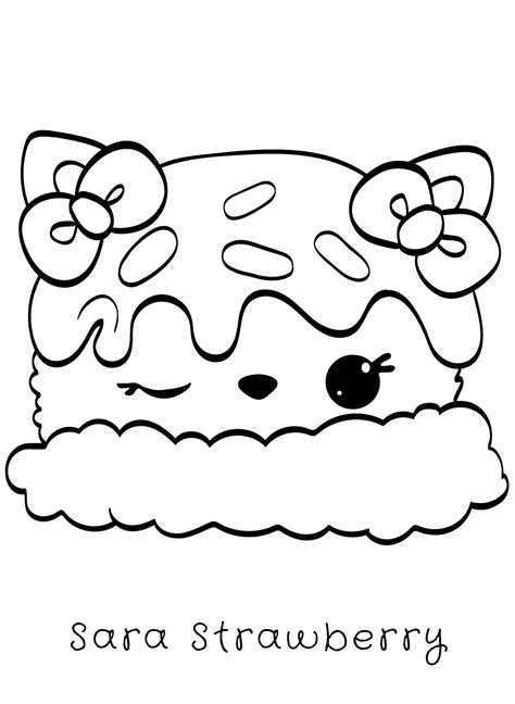 Num Noms Coloring Pages - Best Coloring Pages For Kids