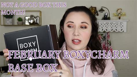 February Boxycharm Base Box Unboxing Youtube