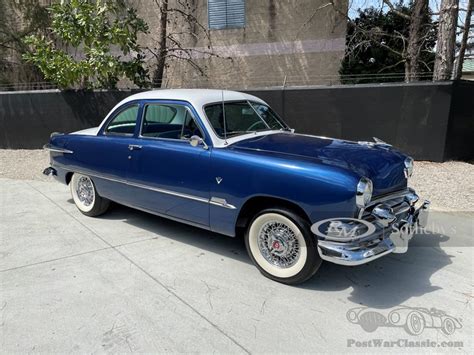 Car Ford Custom Deluxe Club Coupe 1951 For Sale Postwarclassic