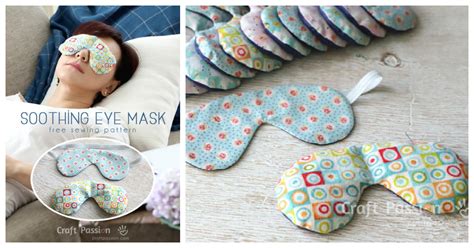 Soothing Eye Mask Free Sewing Pattern