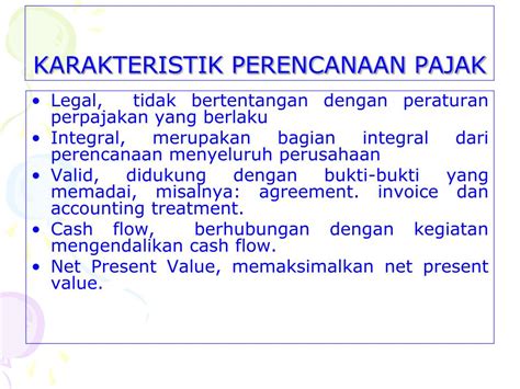 Ppt Dasar Dasar Perencanaan Pajak Powerpoint Presentation Free