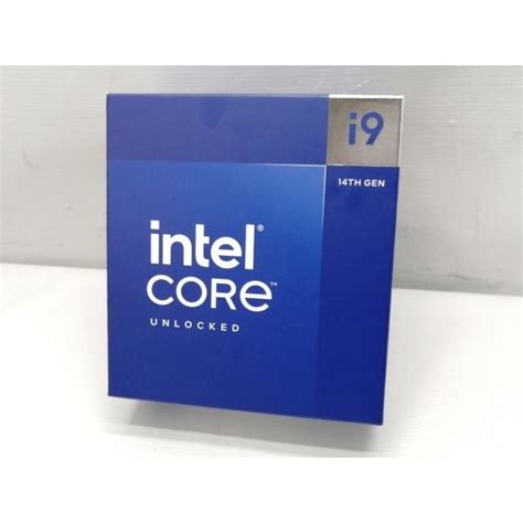 未使用Intel Core i9 14900K 3 2GHz Box LGA1700 24C P 8C E 16C 32T L3