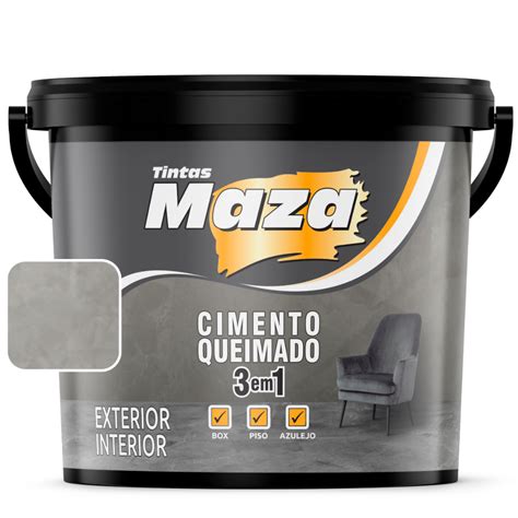 Cimento Queimado Para Piso Azulejo Box Em Maza Kg Shopee Brasil