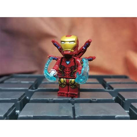 Avengers Endgame Iron Man Custom Minifigure Lego Compatible Shopee