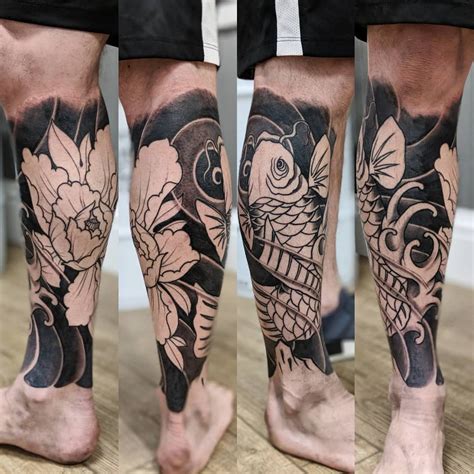 Japanese Leg Tattoos For Men