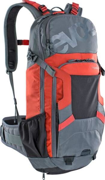 Evoc Enduro L Rucksack M L Carbon Grey Chili Red Der Dynamo Gmbh