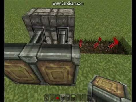 Redstone Tutorial Versteckte Pistontür YouTube