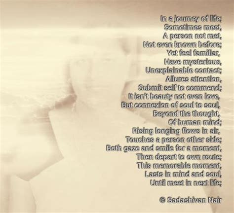 In Journey Of Life A Poem By Sadashivan Nair All Poetry