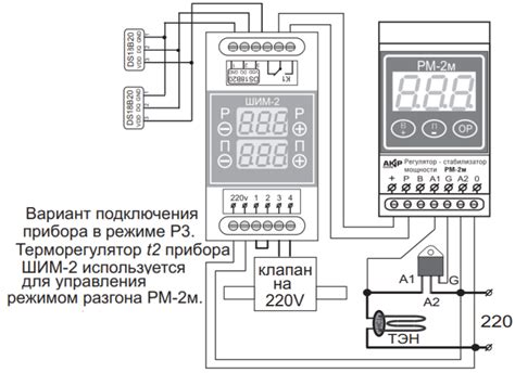 Автоматика отбора ректификационной колонны ШИМ-2 с РМ-2М в корпусе