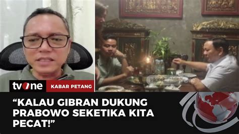 Deddy Sitorus Kalau Gibran Dukung Prabowo Sudah Pasti Kita Pecat