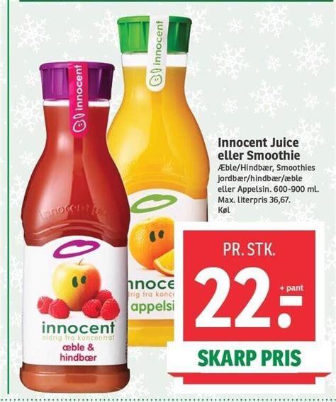 Innocent Juice Eller Smoothie Tilbud Hos Spar