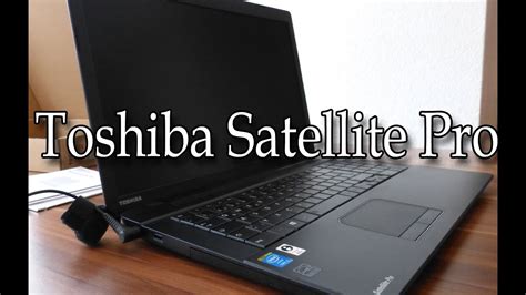 Toshiba Satellite Pro C Unboxing Youtube