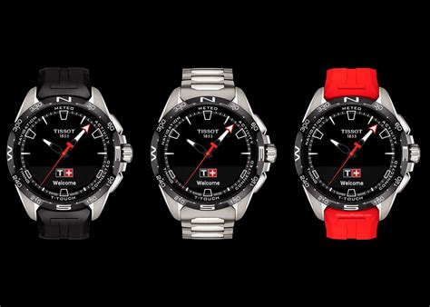 Tissot T Touch Connect Solar El Smartwatch De Larga Duración Horas Y