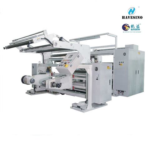 Center Slitter Rewinder Flexible Packaging Slitter For Film Foil Non