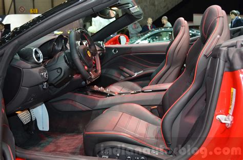 Ferrari California T with Handling Speciale package interior at 2016 ...