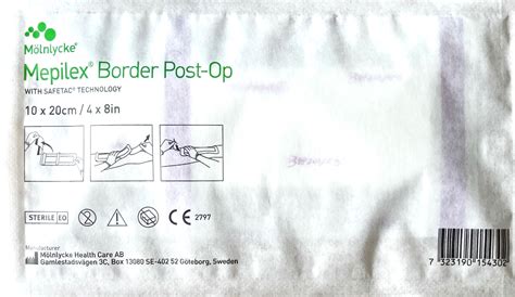 molnlycke mepilex border post op    cm  db