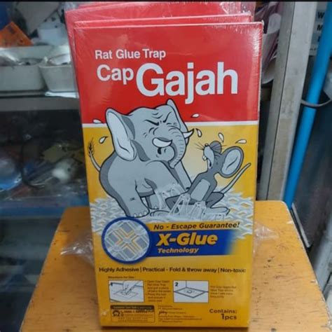 Jual Lem Perangkap Tikus Cap Gajah Papan Trap Shopee Indonesia