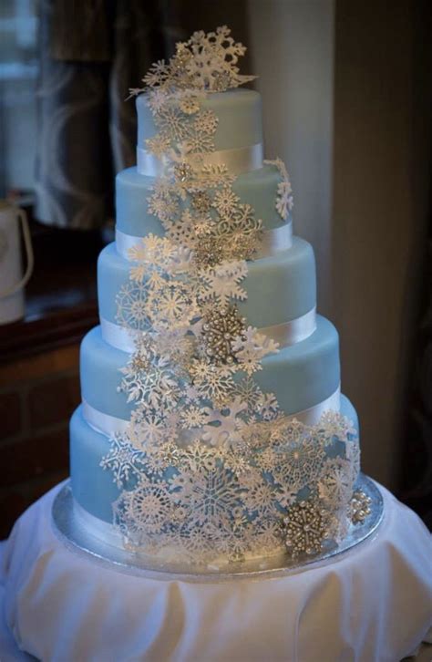 Frozen Wedding Cake Jenniemarieweddings