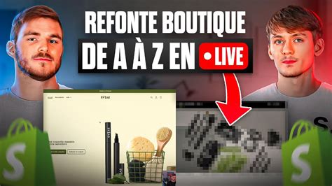 Refonte D Une Boutique E Commerce Sur Shopify YouTube