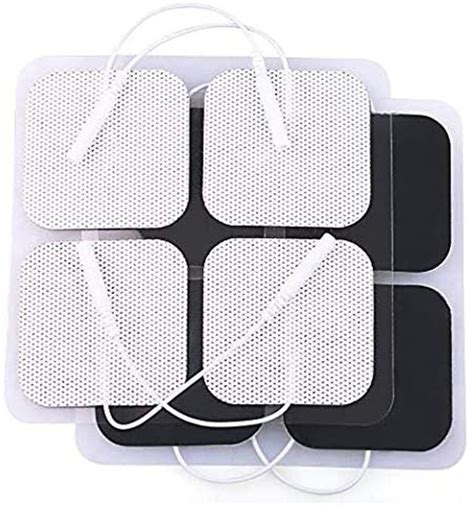 12 Electrodos Parches Para Electroestimulador Tens Ems 5x5cm Meses