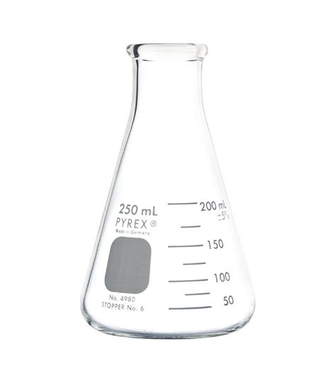 Buy Corning Pyrex® 250 Ml Narrow Mouth Erlenmeyer Flasks With Heavy