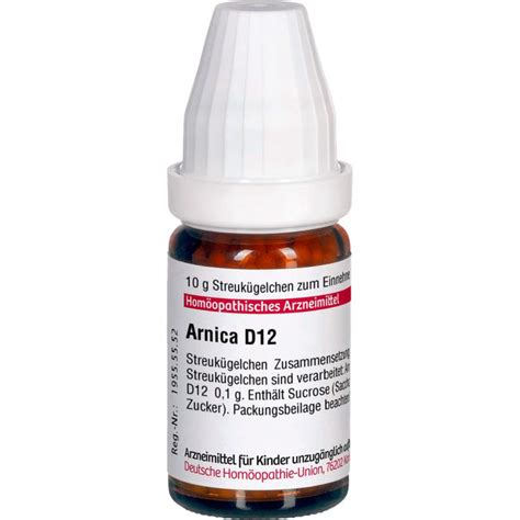 ARNICA D 12 Globuli 10 g Homöopathie Kleeblatt Apotheken