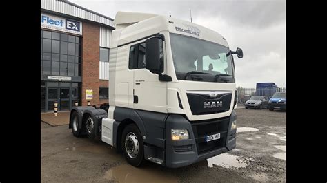 MAN TGX EFFICIENTLINE 2 EURO 6 26 440 XLX 6X2 TRACTOR UNIT 2016 DG66