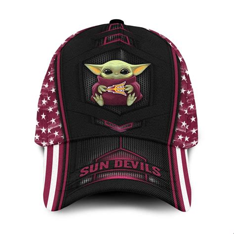 Arizona State Sun Devils Baby Yoda Grogu Ncaa Classic Cap Homefavo