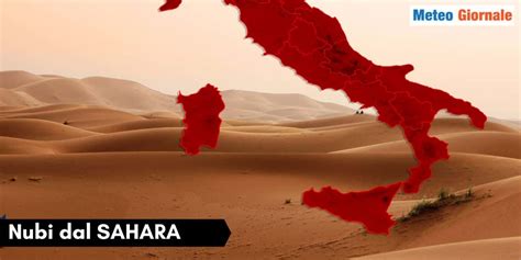 Meteo estremo è tornata la sabbia del Sahara e altra ne verrà METEO