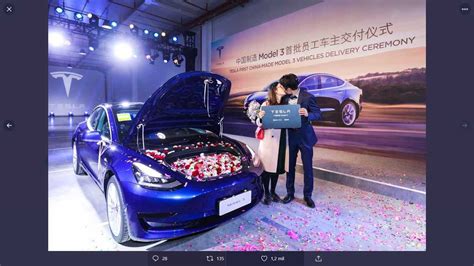 Tesla Model Deliveries In China Start With Marriage Proposal