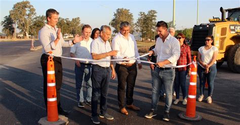 Malbran y Pinto Inauguraron la obra de repavimentación de la Ruta