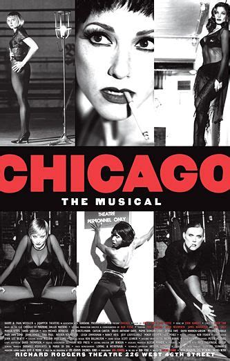 Chicago Original Musical Poster