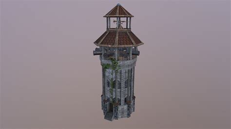 Archer Tower Level 20 3D model | CGTrader