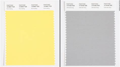 Pantone Unveils Its Color S Of The Year Ultimate Gray And