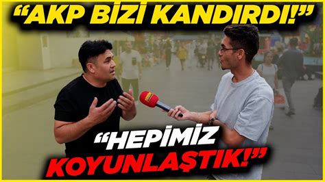 Akpye Oy Veren Vatanda B N P Man Sokak R Portajlar Youtube