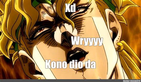 Create Meme Dio Za Warudo Jojo  Of Dio Jojo Memes Dio Pictures