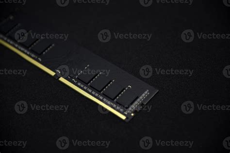 black ram bar   black background computer ram  stock photo