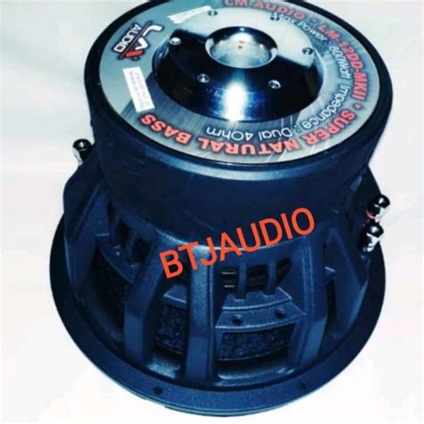 Jual Subwoofer Sql Spl Lm Audio Lm Dd Mkii Double Coil Double Magnet