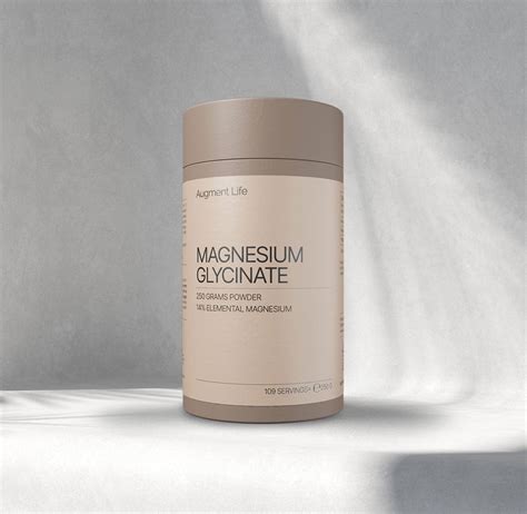 Magnesium Glycinate - powder - 20% elemental magnesium – Augment Life